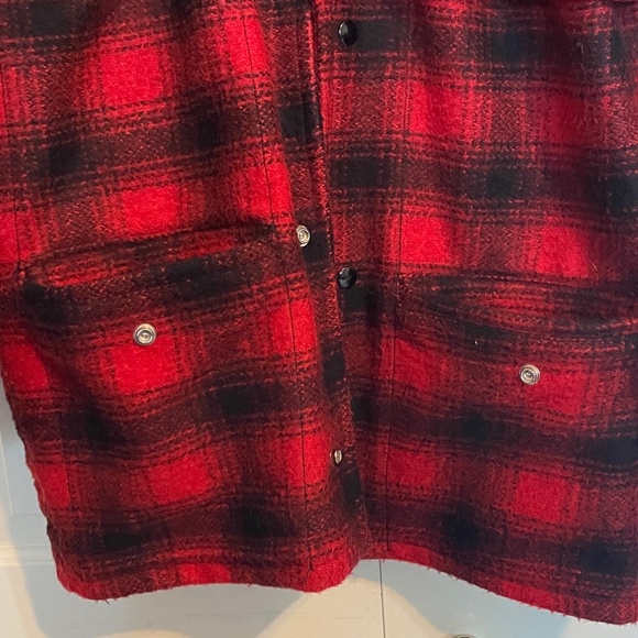 Aero Sportswear Vintage Buffalo Plaid Mackinaw Jacket - M- L (like FILSON) - Picture 4 of 15